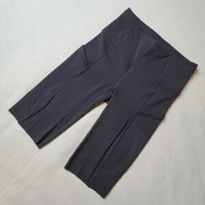 Lululemon Women's Size 2 Fast Free Short 10" Non-Reflective Black